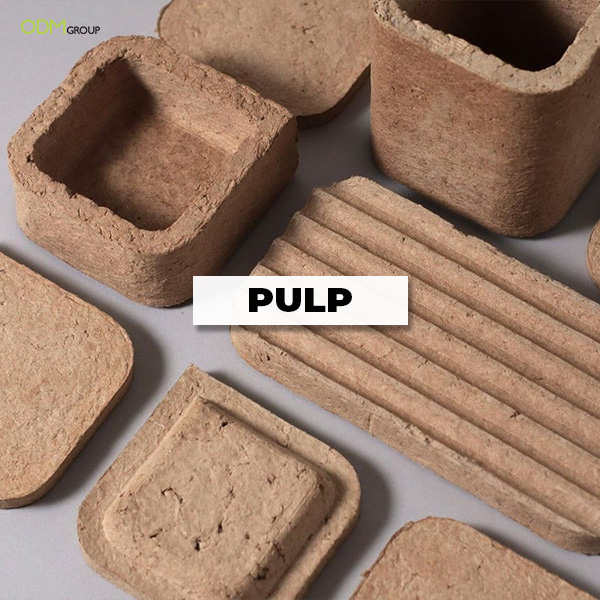 recycled coaster pulp