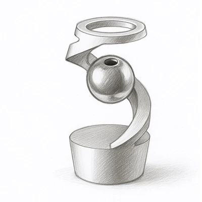 Gyroscope Toy Sketch