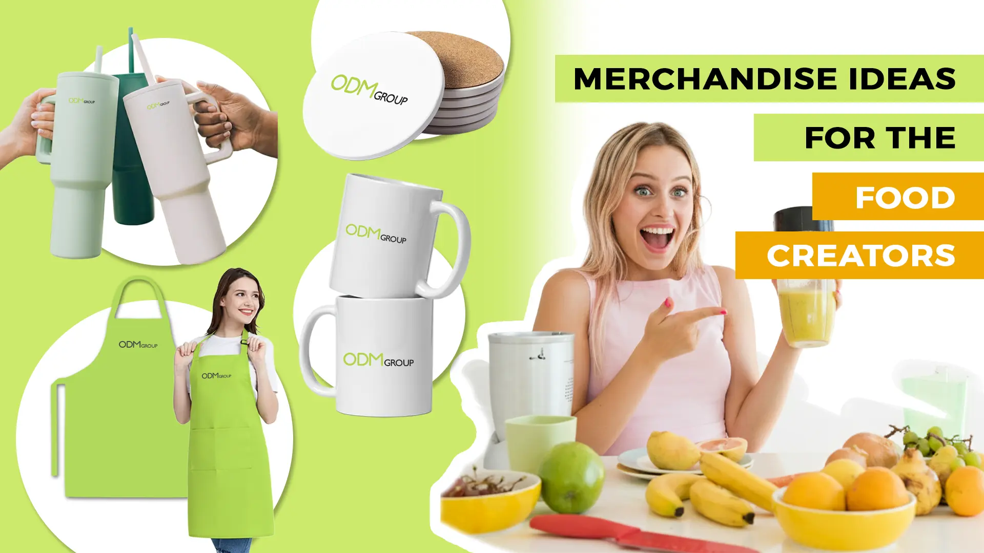 Influencers Merchandise for food creators Influencers Merchandise for food creators