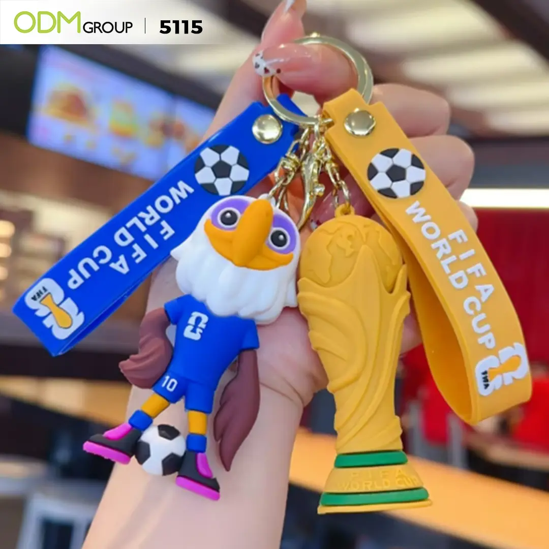 Mascot keychains