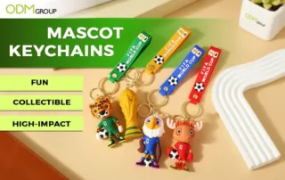 Mascot keychains