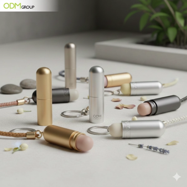 Solid Perfume keychain capsule Solid Perfume keychain capsule