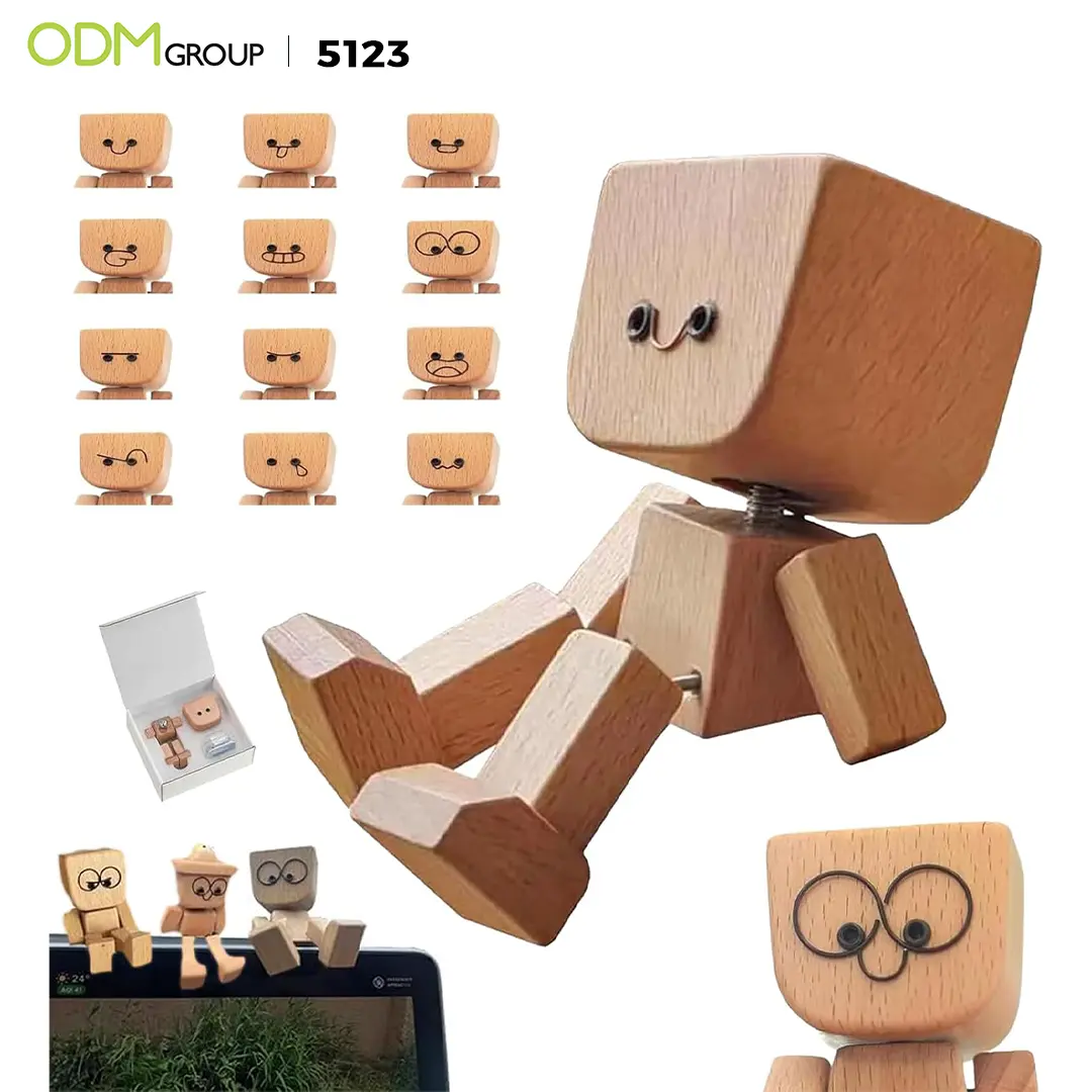 Wooden Figurines 3 Wooden Figurines