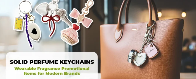 solid perfume keychain