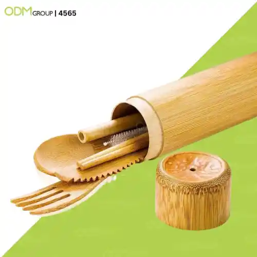 Vendor Gift Ideas- Bamboo Cutlery Set