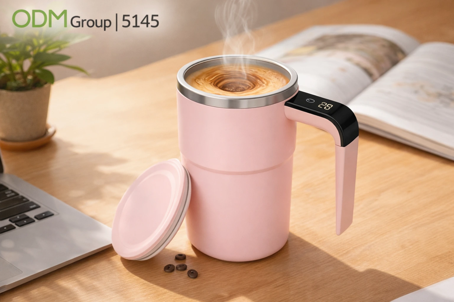 Self-Stirring Mug 3 Self-Stirring Mug