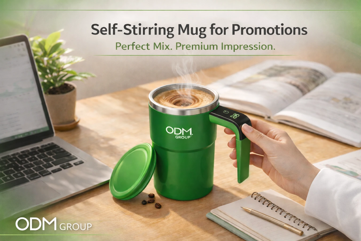 Self-Stirring Mug