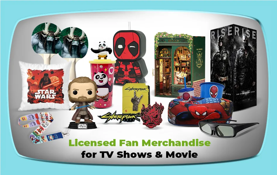 fan club merchandise for tv shows