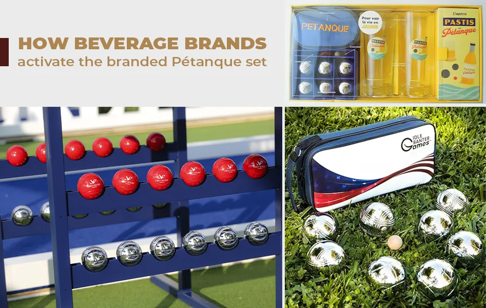 pétanque sets inspiration from beverage brands pétanque sets inspiration from beverage brands