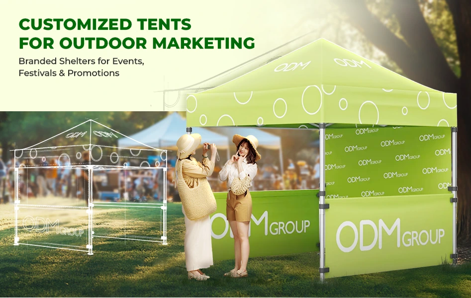 Customized tents