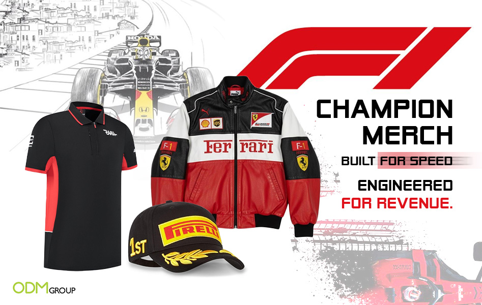 F1 championship merch
