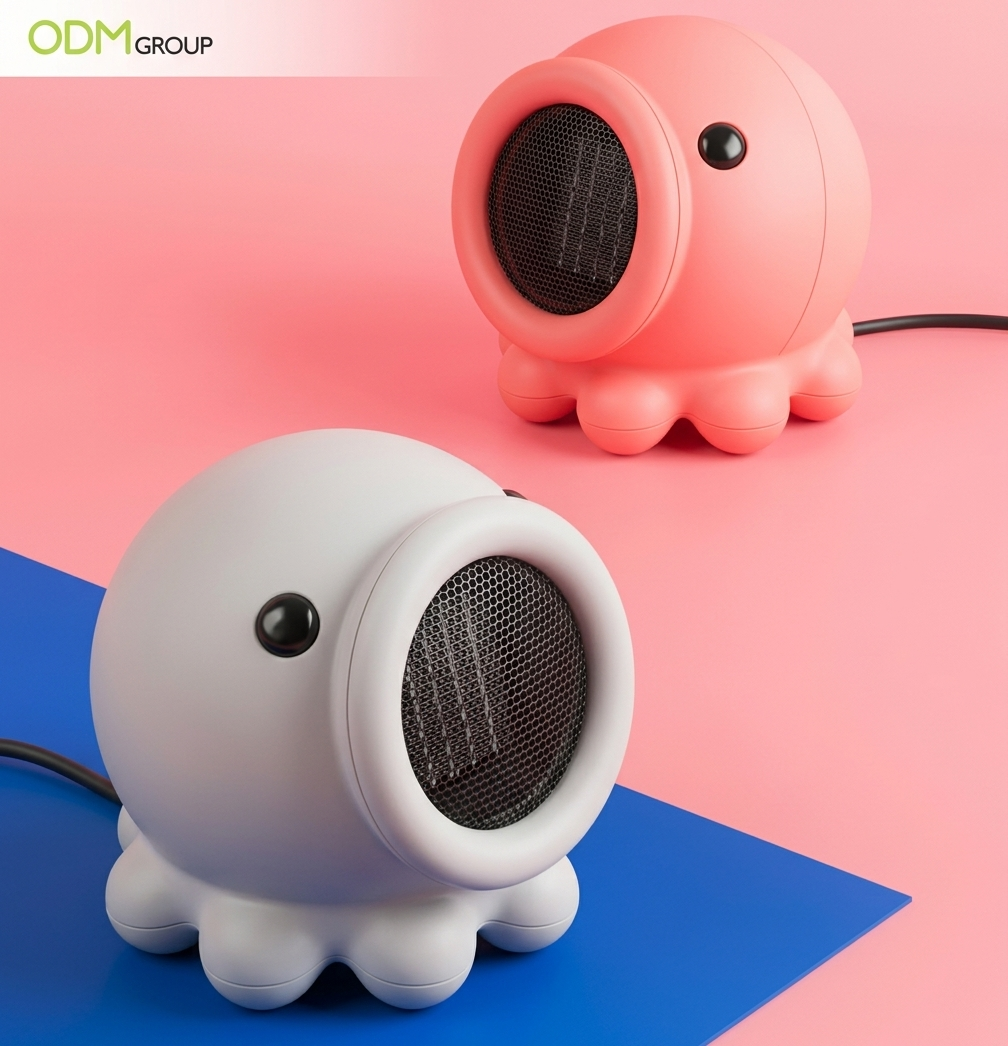 Octopus Electric Fan Heater