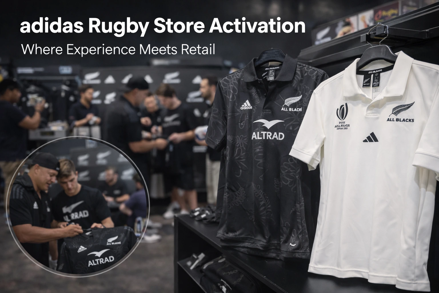 adidas rugby store activation adidas rugby store activation
