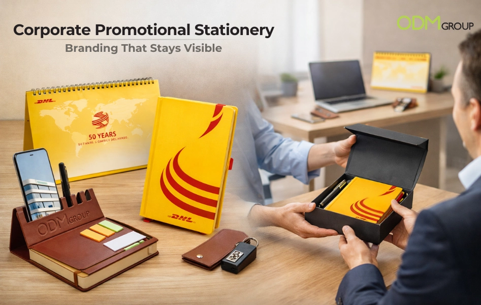 corporate promotional stationery ideas
