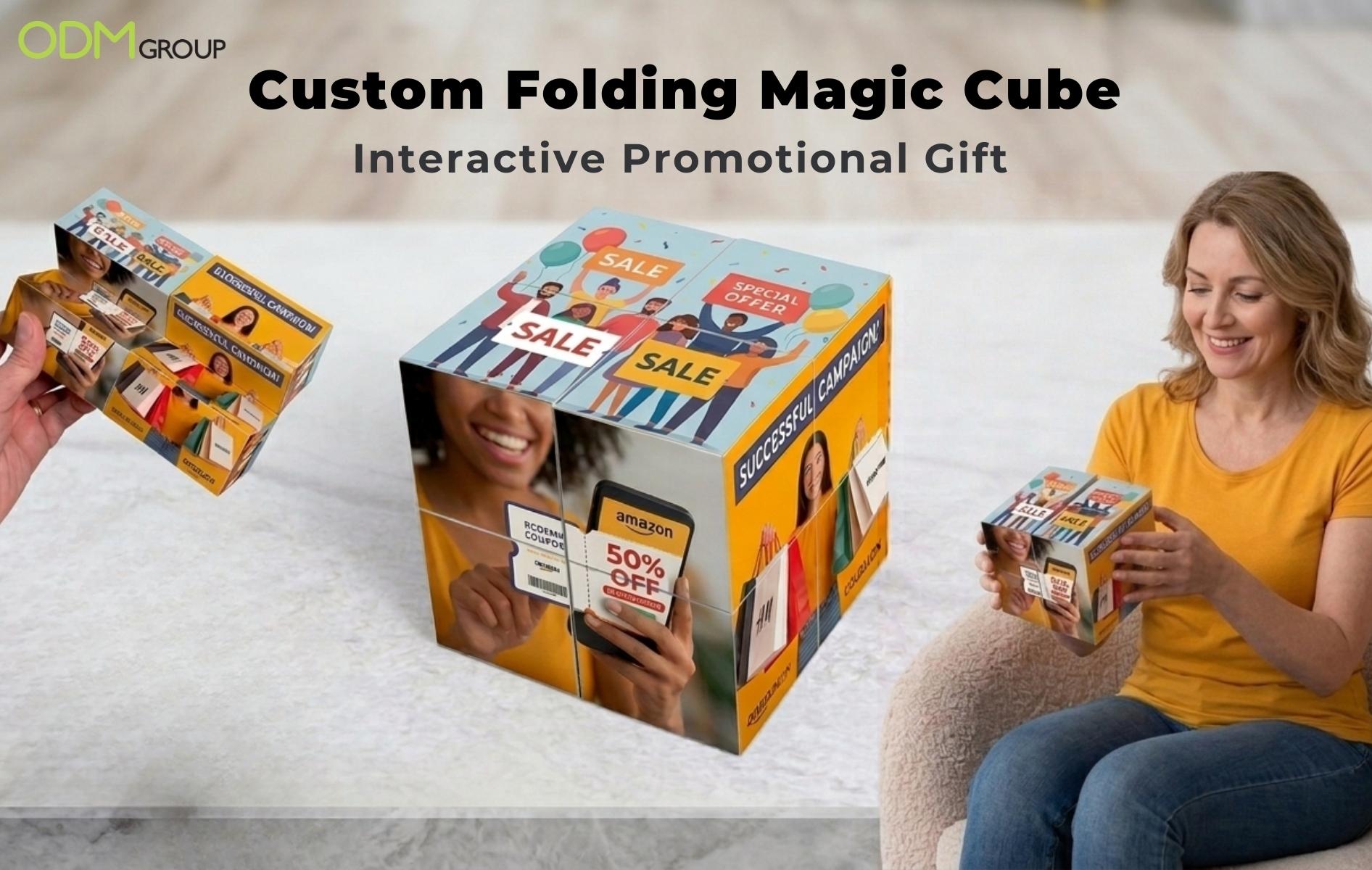 custom folding magic cube