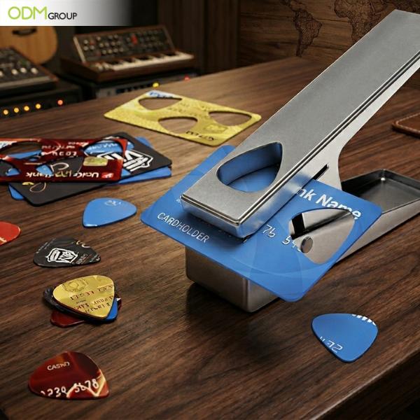 guitar pick puncher