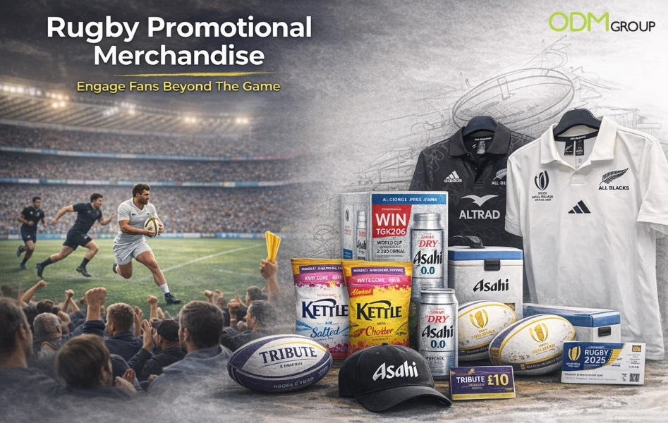 rugby promotional merchandise ideas