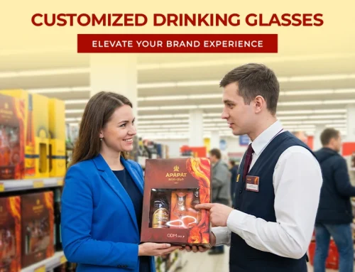 Customized Drinking Glasses That Will Make Customers Say Cheers