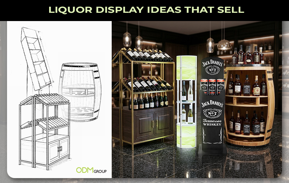 Liquor Display ideas