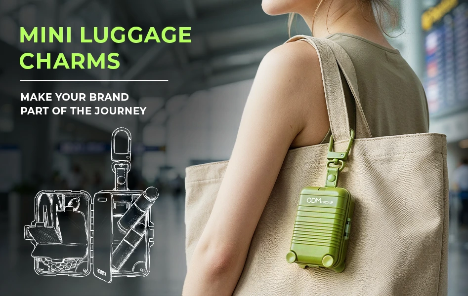 Mini Luggage Charm