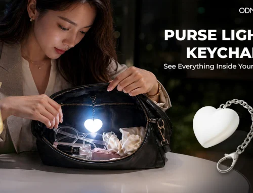 Purse Light Keychain for Beauty, Travel, and Retail Campaigns