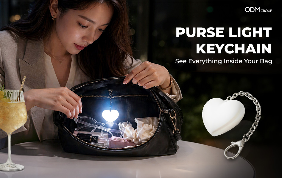 Purse light keychain