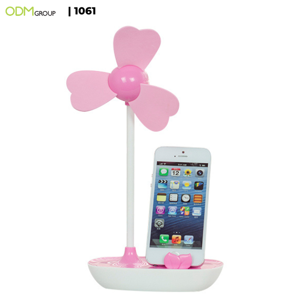 fan with phone holder – 1061ng