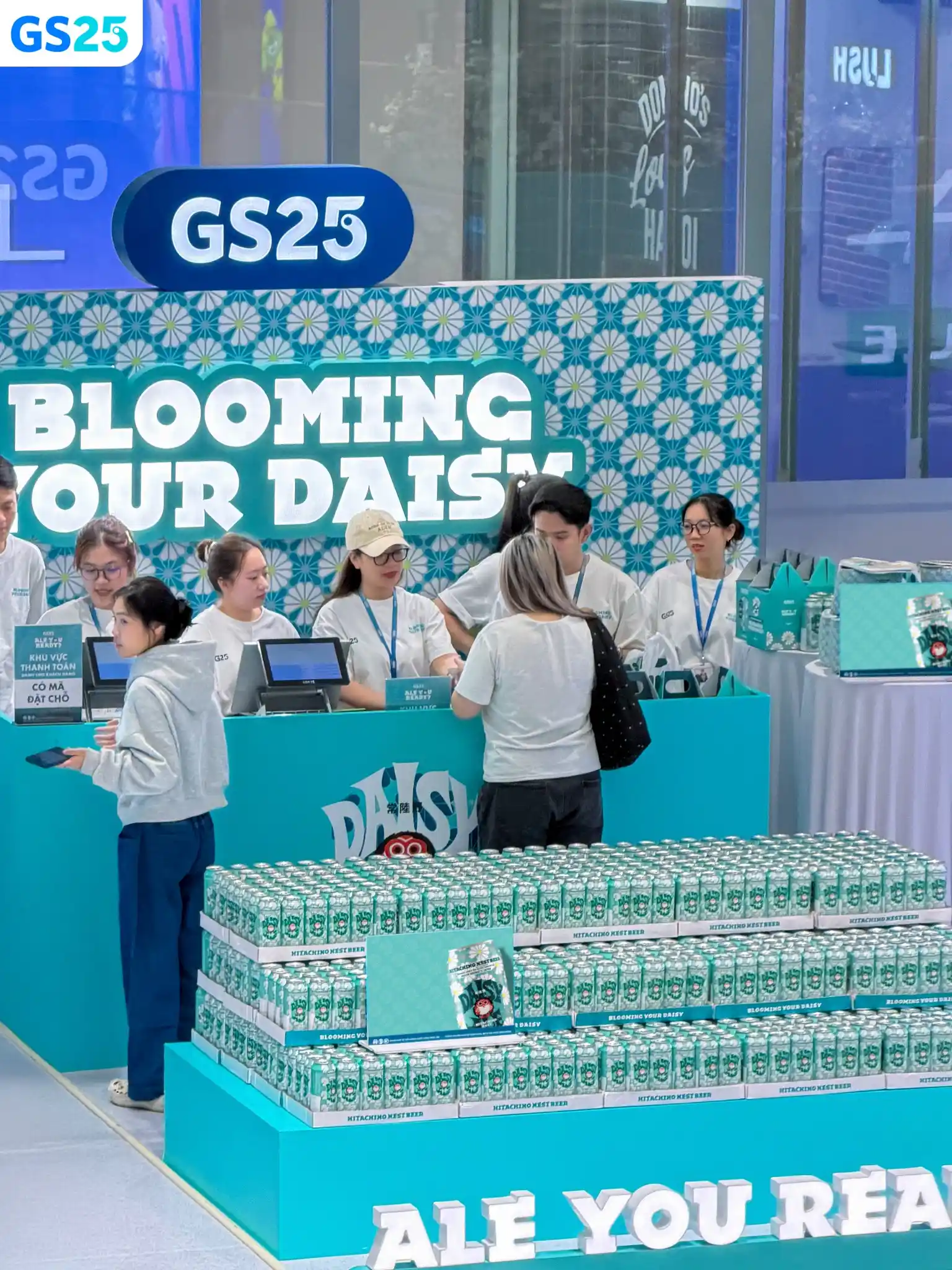 gs25 daisy ale pop up stores in malls gs25 daisy ale pop up stores in malls