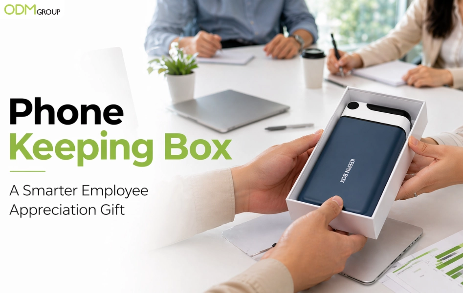 phone keeping box as employee appreciation gift