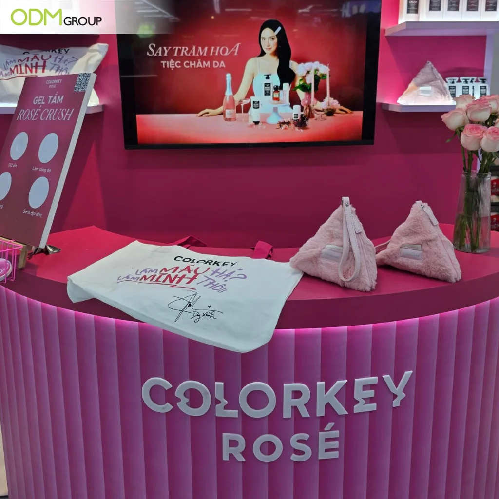 activation booth color key