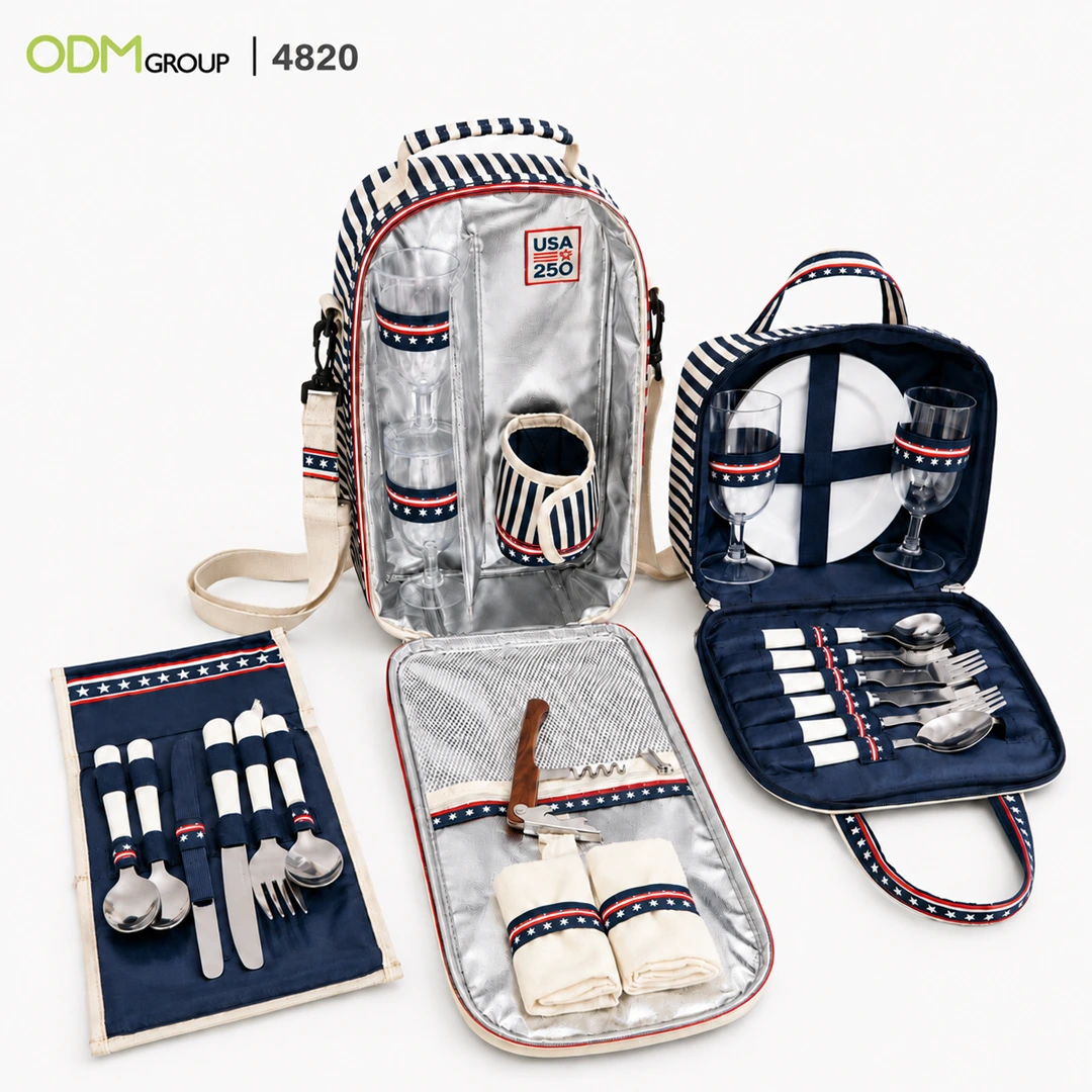 Picnic Bag Patriotic Gift Ideas- Picnic Bag