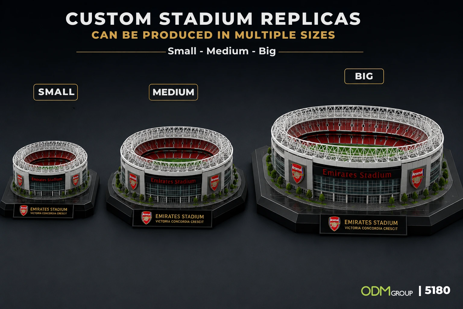 custom stadium replicas sizes custom stadium replicas sizes