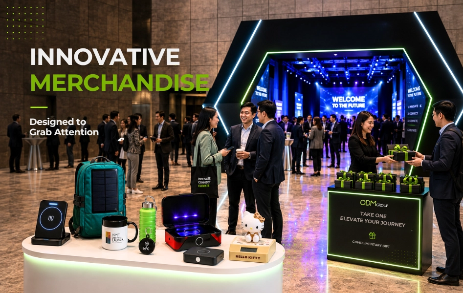 innovative merchandise for event