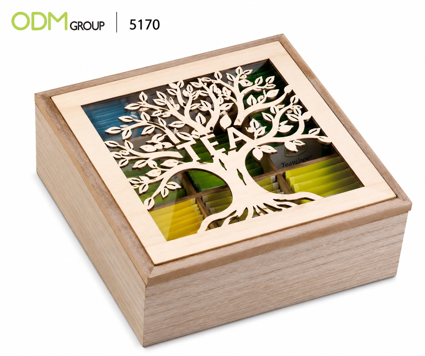 tea organizer box