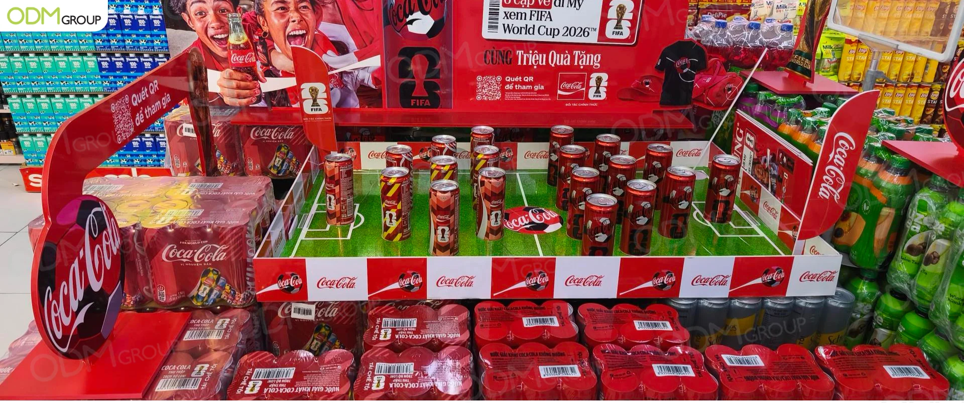 vietnam coca cola stadium display