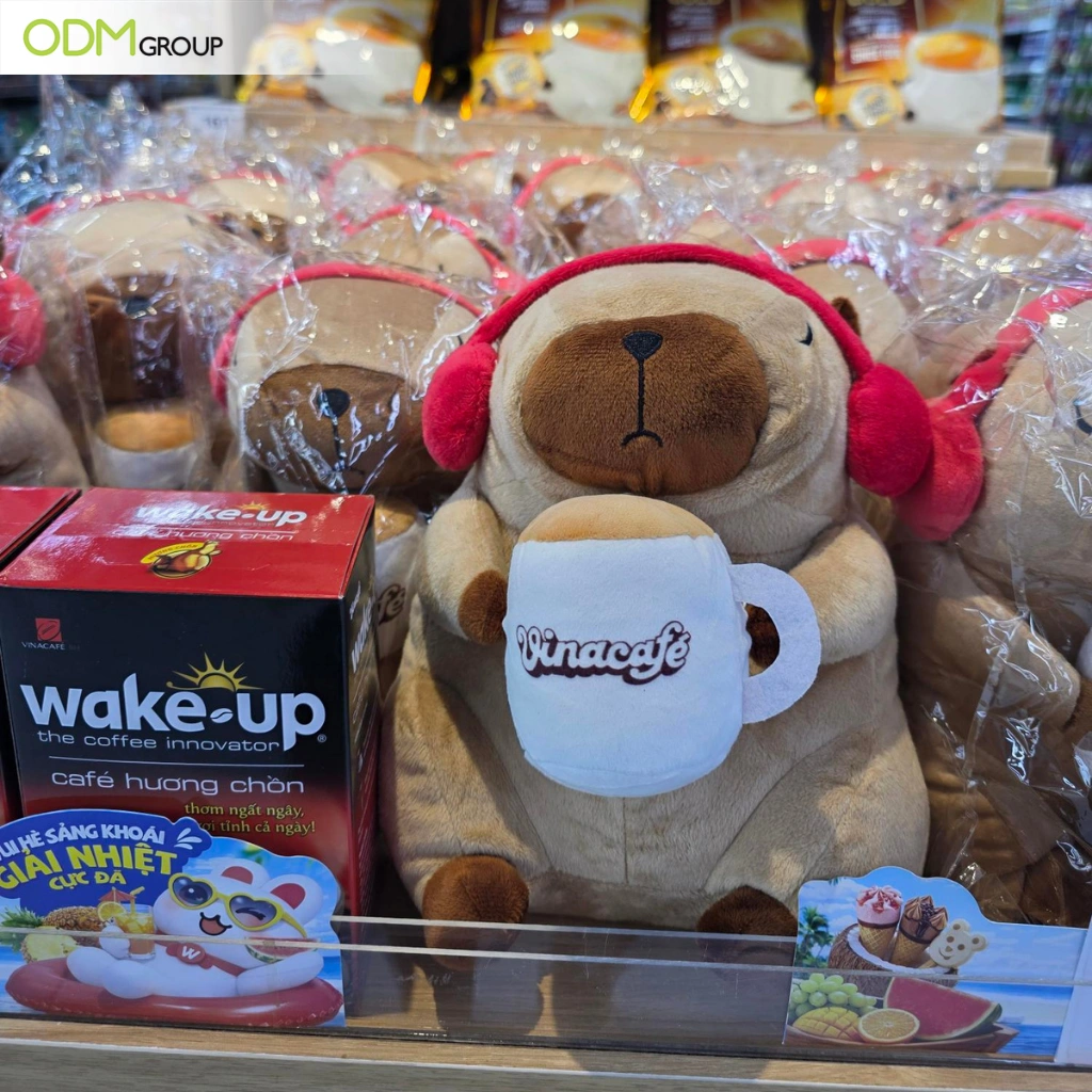 vinacafe plush toy