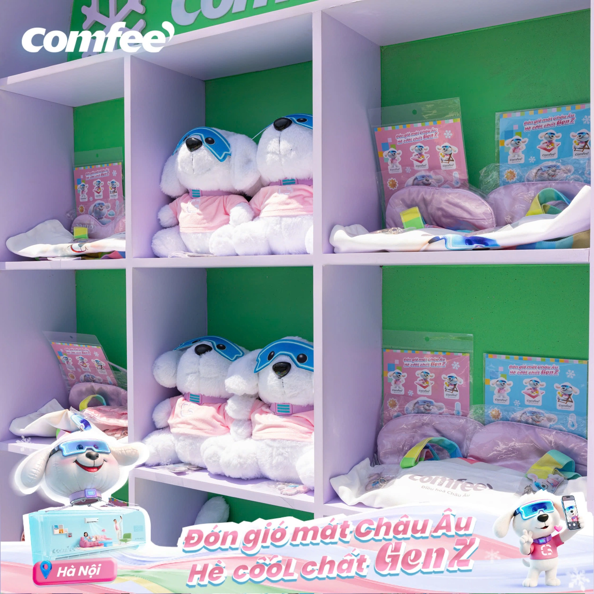 comfee activation booth 2