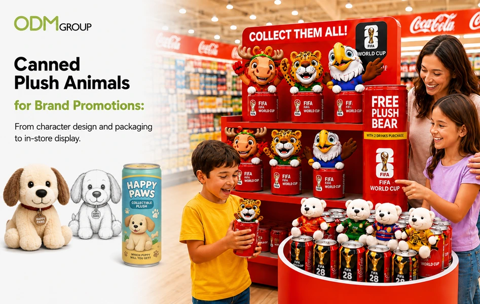 Canned stuffed animals 3 Canned stuffed animals 1