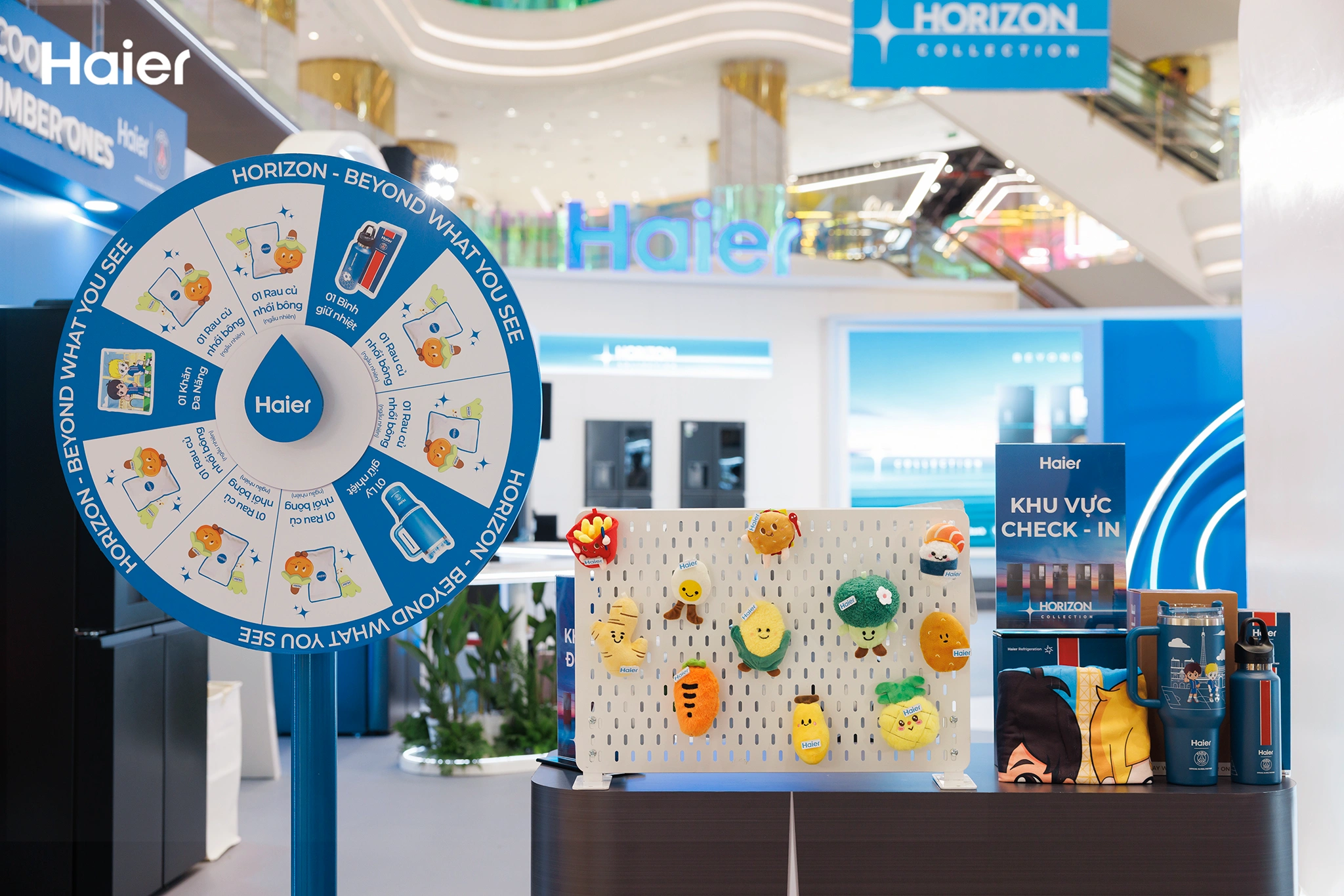Haier activation booth 1