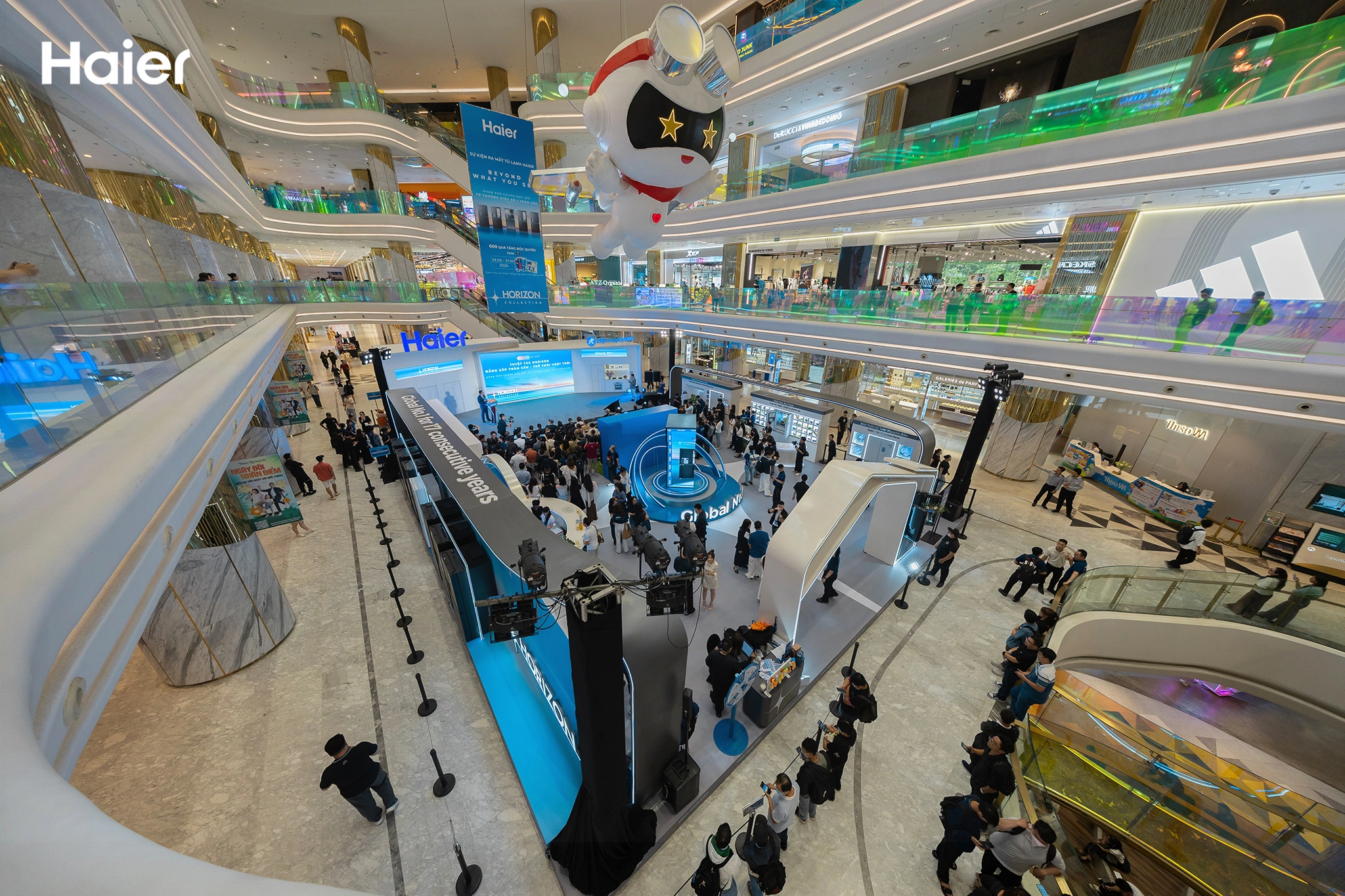 Haier activation booth