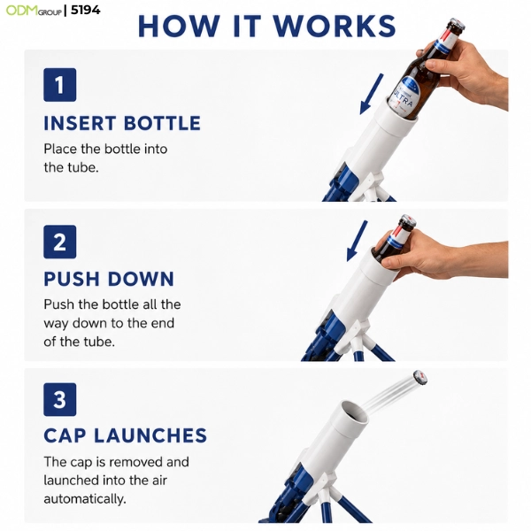 Mortar Bottle Opener Mortar Bottle Opener