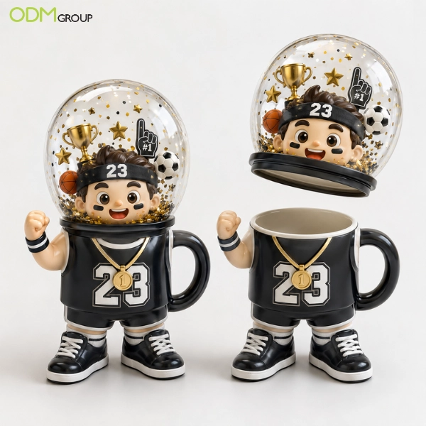 custom-shaped snow globe mug design custom-shaped snow globe mug design