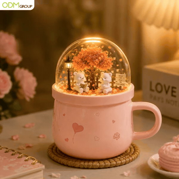 led snow globe mug led snow globe mug