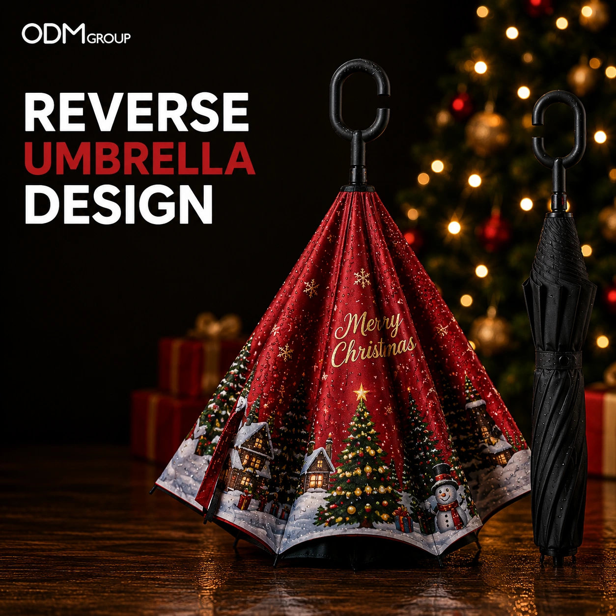 reverse christmas umbrellas reverse christmas umbrellas