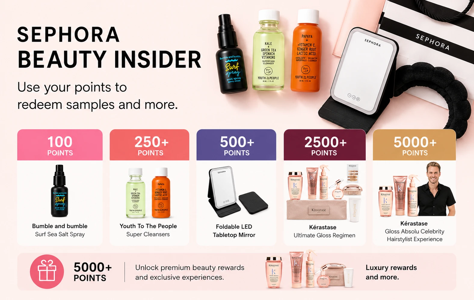 sephora beauty insider reward sephora beauty insider reward
