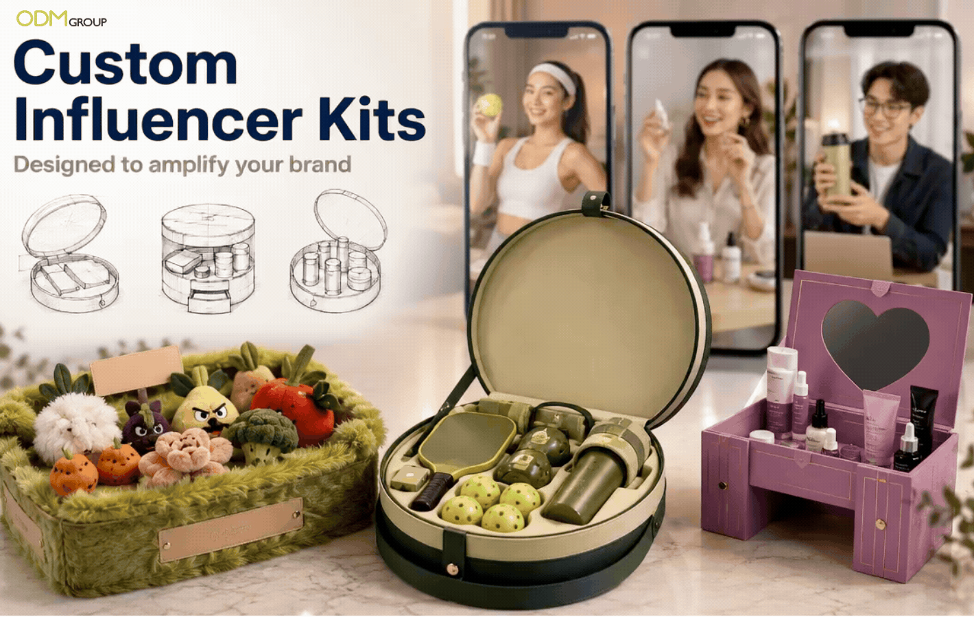 custom influencer kits ideas