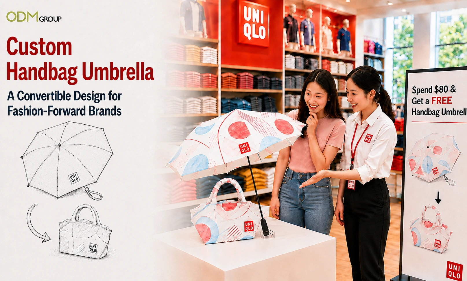 Custom Handbag Umbrella 3 Custom Handbag Umbrella
