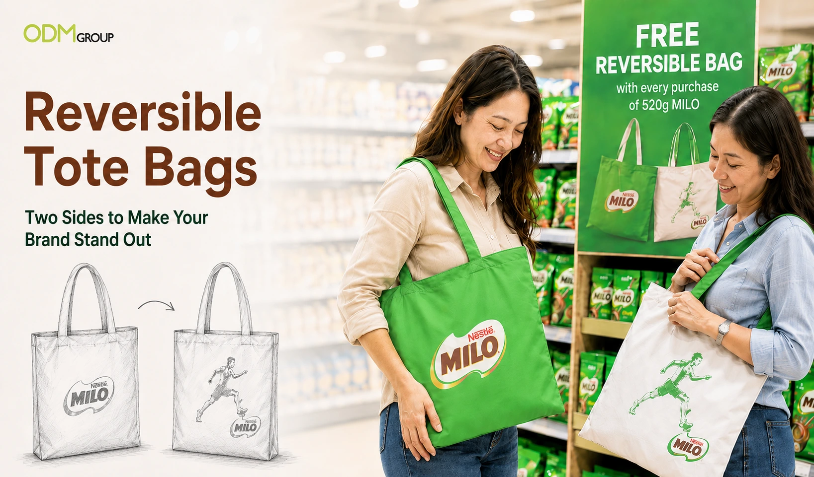 Reversible Tote Bags