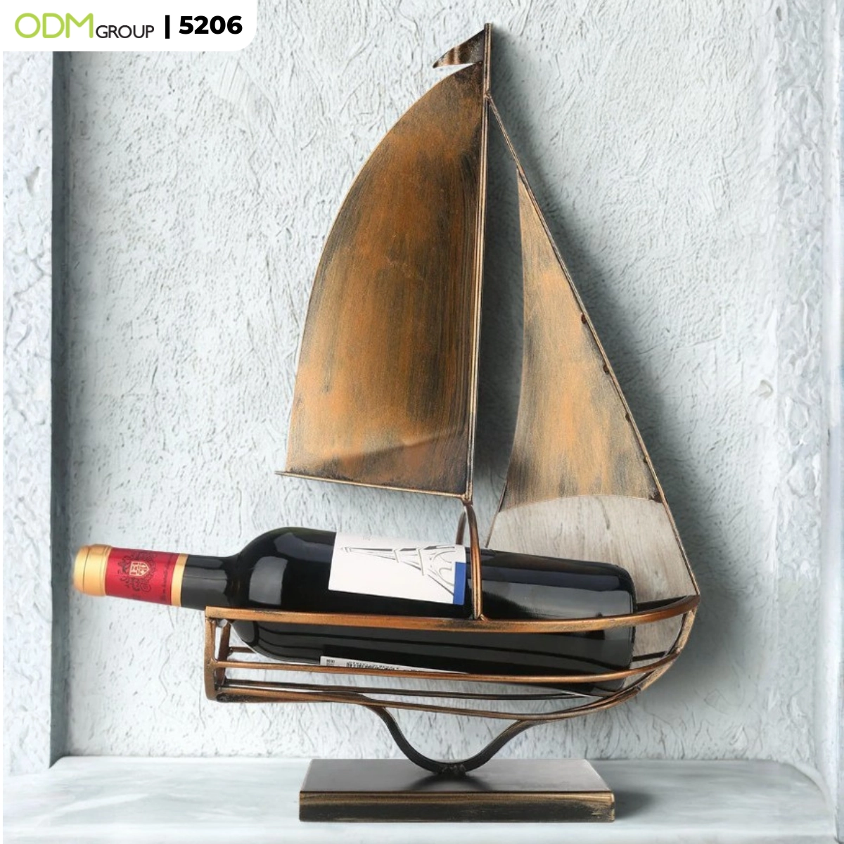 metal-sailboat-wine-bottle-holder-2 metal-sailboat-wine-bottle-holder-2