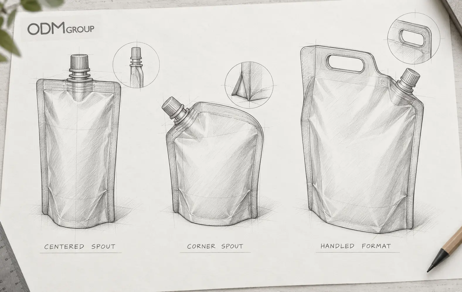Cosmetic Spout Pouch 4